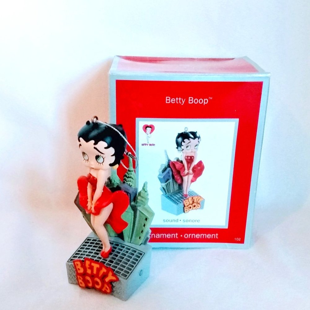 Betty Boop-American Greetings-Heirloom Ornament Collection with Sound & Box Inc.